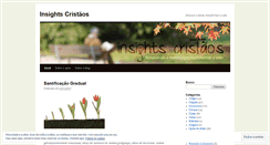 Desktop Screenshot of insightscristaos.com