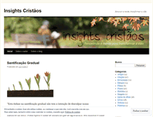 Tablet Screenshot of insightscristaos.com